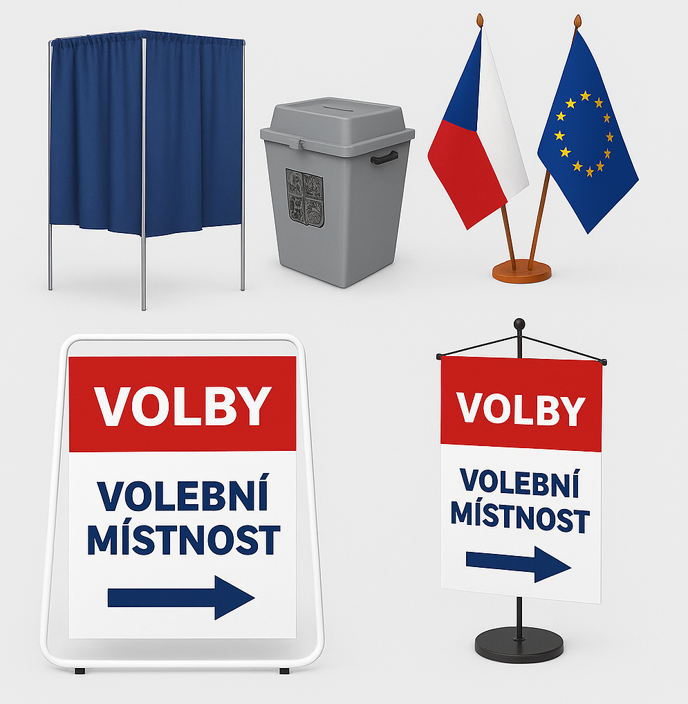 Volby - nabídka volebního vybavení